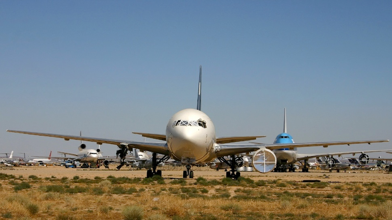 Illustration for article titled The World's Most Bizarre Aircraft Graveyards